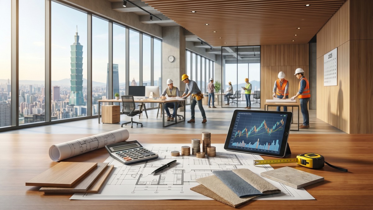 商業空間裝潢費用怎麼抓 2025台灣行情與預算重點一次看懂？