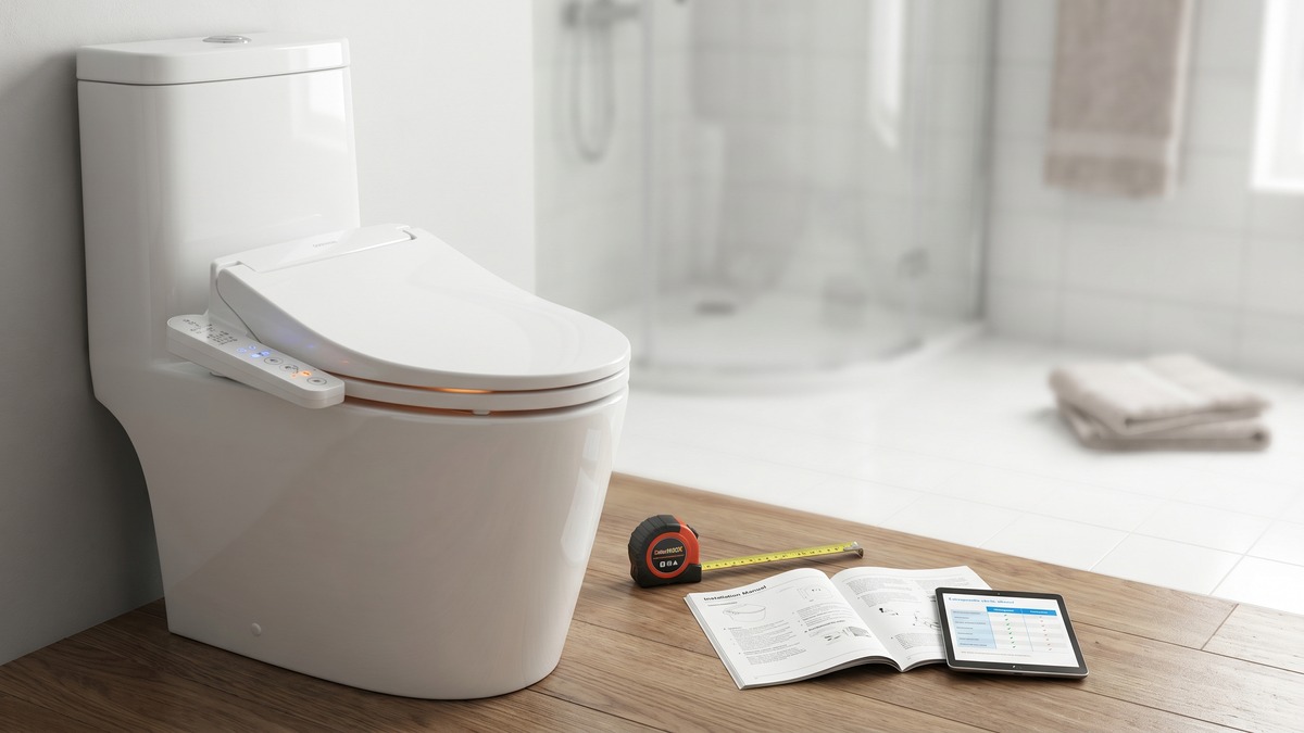 TOTO免治馬桶推薦怎麼選？免治馬桶蓋尺寸價格安裝一次看懂