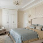 新古典臥室怎麼設計？掌握線板配色收納打造舒適典雅主臥